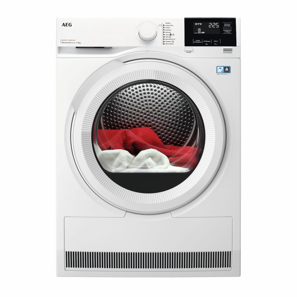 Aeg Asciugatrice Serie 8000 8kg Tecnologia AbsoluteCare Classe A++