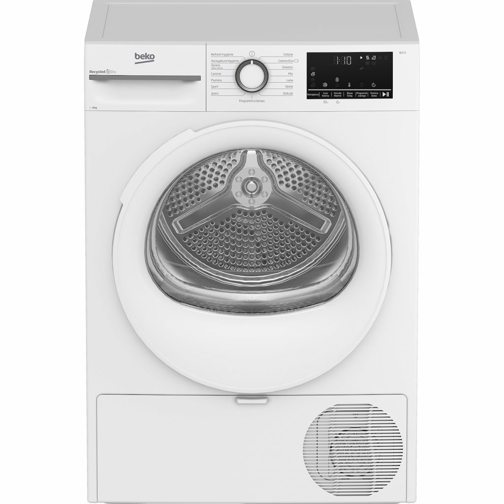 Beko Asciugatrice 8Kg A+++ Pompa di Calore Inverter Libera Installazione